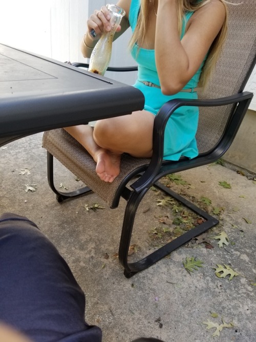 Sweet petite Asian! Sweet soles