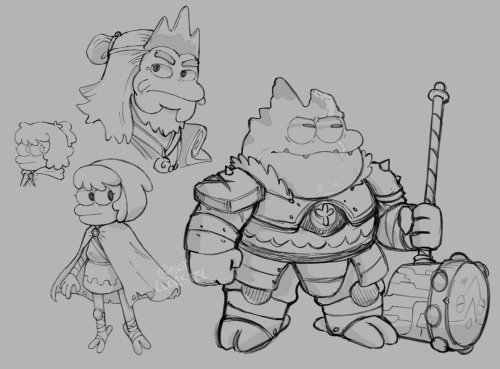  figuring out the older designs for the fancomic. Set about 10 years after tk&tc events. Now it 