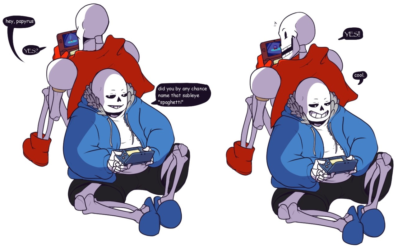 thehungrysuccubus:  i still have no idea what papyrus would name a sableye and i