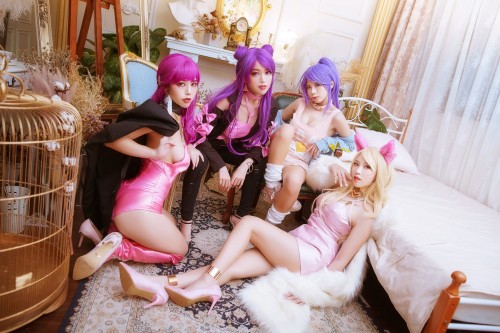 Ahri - 咪妃JuliaAkali - 雨童RainEvelynn - 煙HedY CosplayerKai’sa - 關於楊哲 Arger