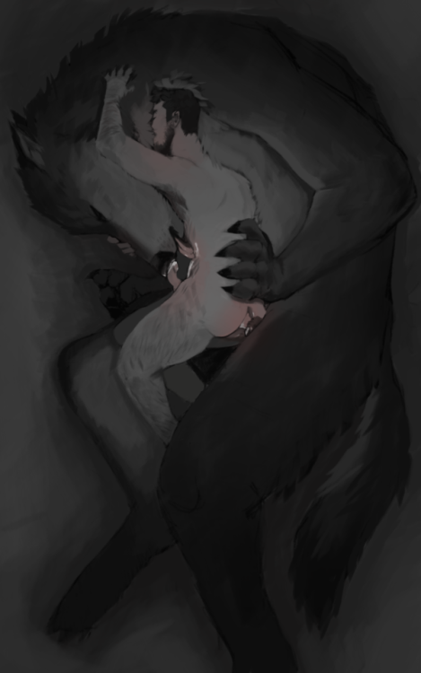 rotandsamite:  i noticed a sudden surge of likes and reblogs on this sketch so i felt compelled to render it out :> even though it might not get as much traction as the original sketch got