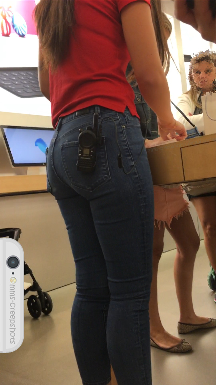 mms-creepshots: My original content - Apple asses [Click or tab here for more of