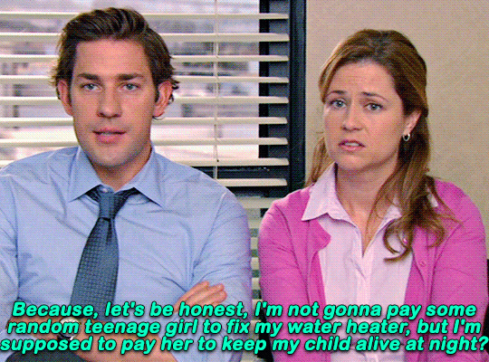 YARN, Dunder Mifflin, this is Pam., The Office (2005) - S02E15 Boys &  Girls, Video clips by quotes, a12b913b