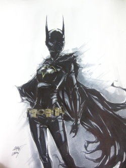 imthenic:  Cassandra Cain ink by AaronNSN