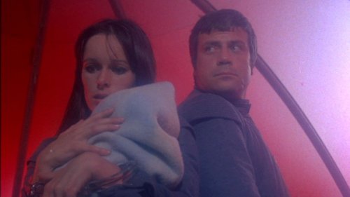 Trippy futuristic dystopian thriller, Z.P.G. – about a misguided couple (Oliver Reed and Geral