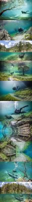 latestfunnystuff:  Underwater park in Austria