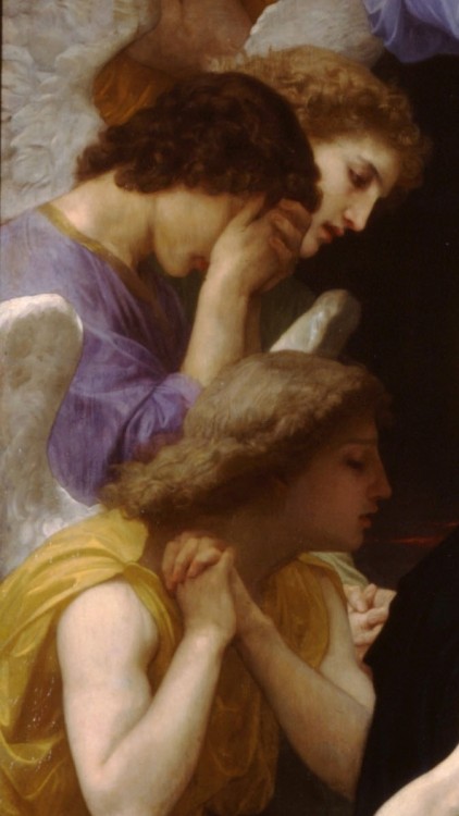 details from Pieta (1876) by William-Adolphe Bouguereau