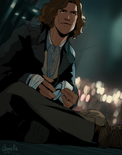 Waiting for God–Lex Luthor on the helipad in BvS – trying something a bit different, because I love 