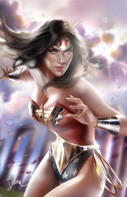 imthenic:  Wonder Woman CrisDelara by CrisDelaraArt