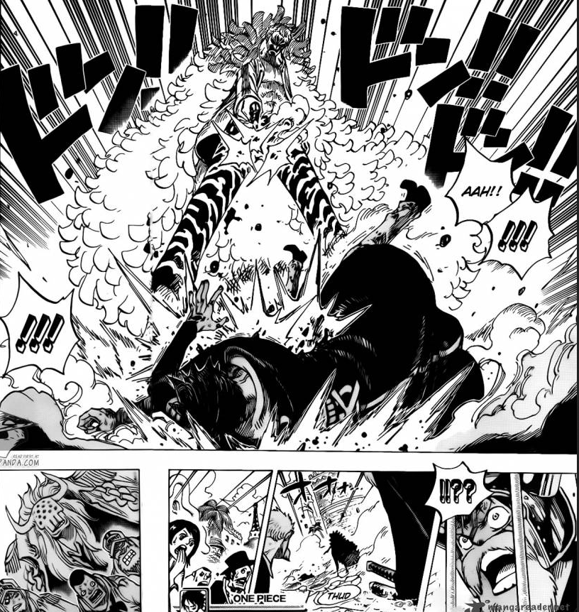 Sanji vs shichibukai, Zoro vs Marine, Luffy vs Yonko