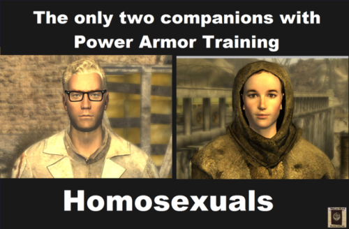 hl2:This is from a conservative website complaining about Fallout being liberal propaganda but it&rs
