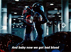 lovestory: Baby now we got bad blood, you know it used to be mad love