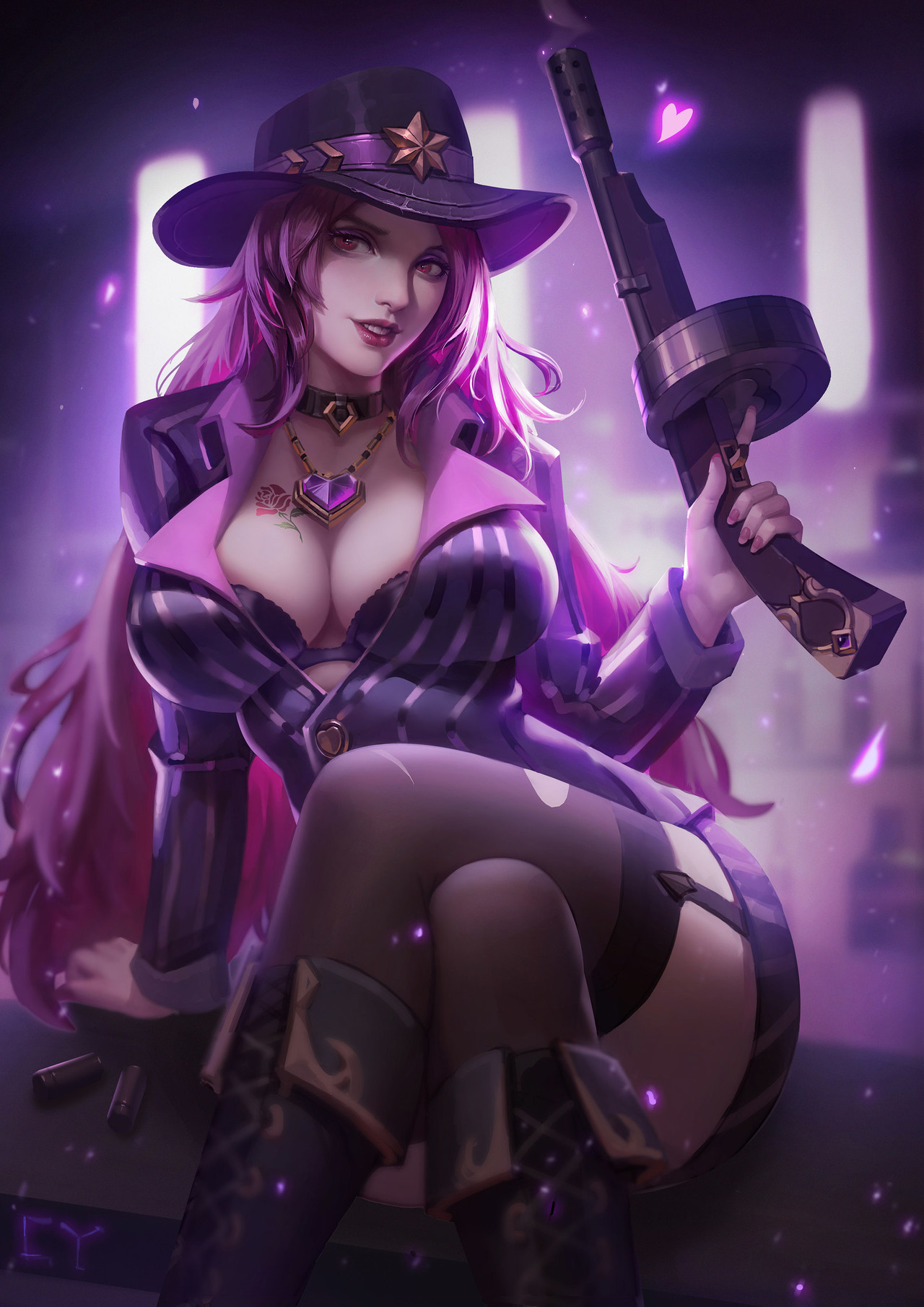 Mafia Miss Fortune (skin): League of Legends... (05 Apr 2018)｜Random Anime  Arts [rARTs]: Collection of anime pictures