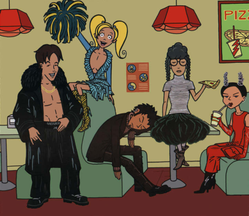 howtobeafuckinglady: The Cast of MTV’s Daria, W magazine November 1999 