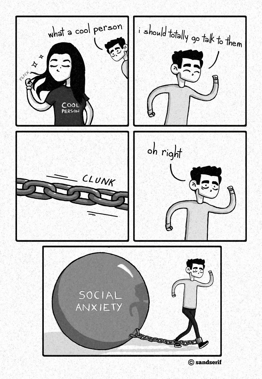 pr1nceshawn:  Relatable Comics About The Negative Things In Life.