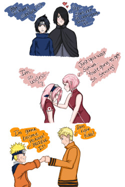 thegirlinthefandom:  Team 7: Glimpse of the