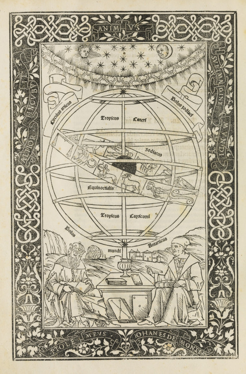 Johannes Regiomontanus, Epitoma in Almagestum Ptolomei, Venice, 1496. Typ Inc 5197Houghton Library, 