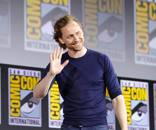 TOM HIDDLESTONMarvel Studios Panel, Comic-Con 2019 in San Diego, California › July 20, 2019