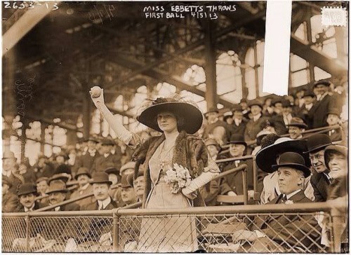 Charlie Ebbets’ youngest daughter, Genevieve, throws out...