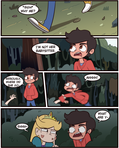 One-shot Comic based on Daron Nefcy’s original concept of SVTFOE, where Star was