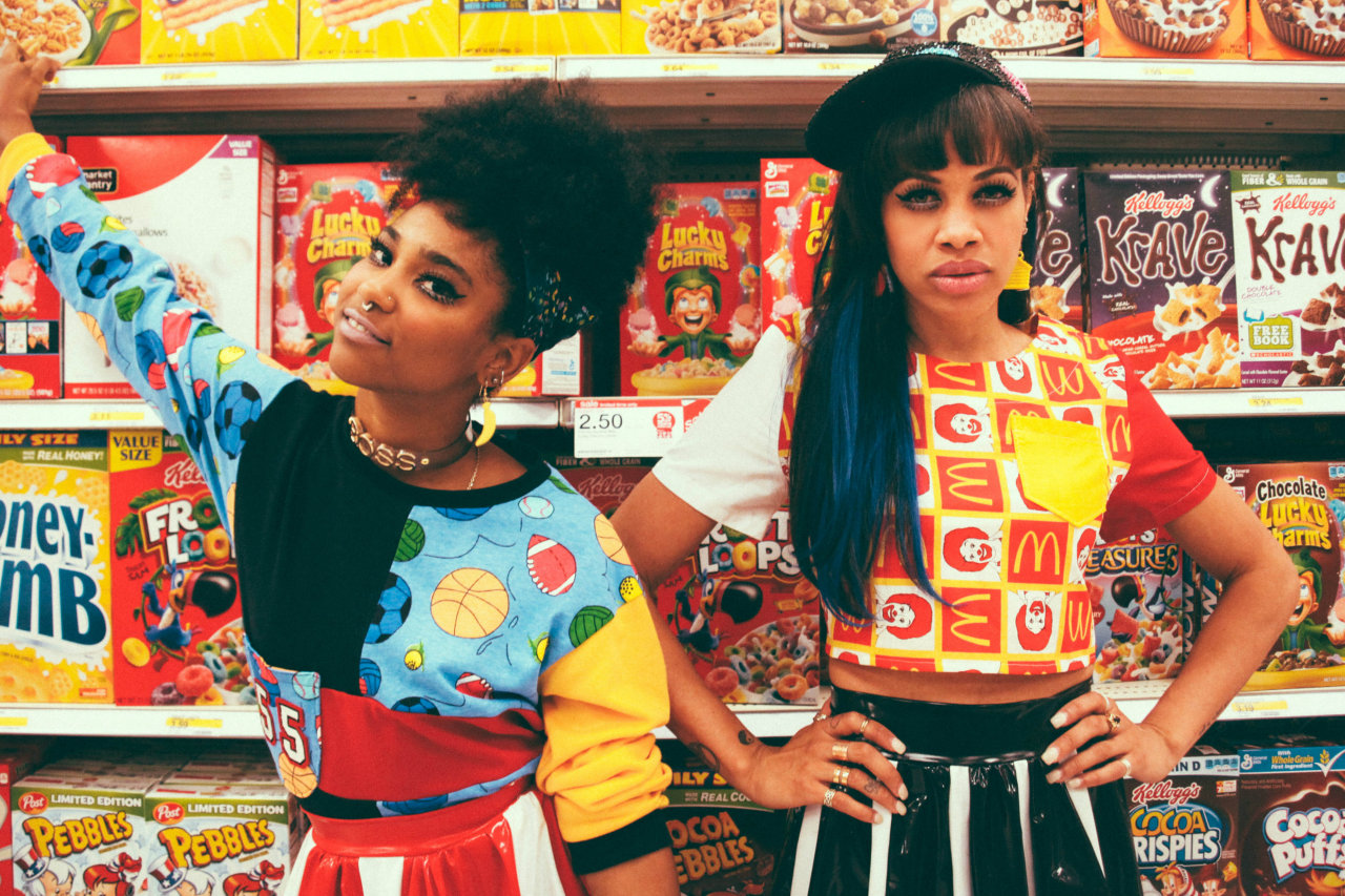 robynhoodscloset:  Me and my girlfrand Jessi Jae Joplin!! Modeling THE COOLEST threads