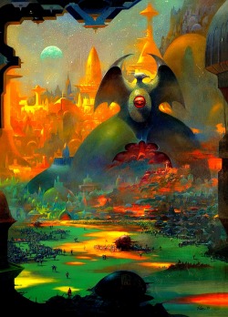 gonzo-sci-fi:  Paul Lehr 