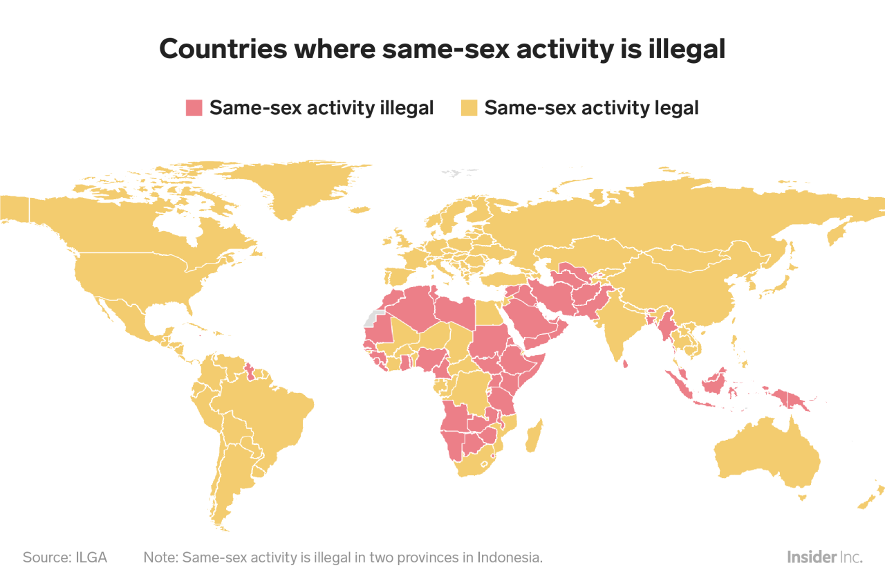 9 Maps Show How Different Lgbtq Rights Are Around