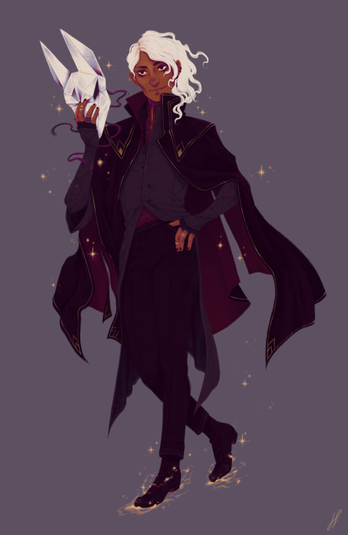 Presenting: The absolutely splendid fashion Mage: Jackal!Jackal likes to think of himself as sleek a