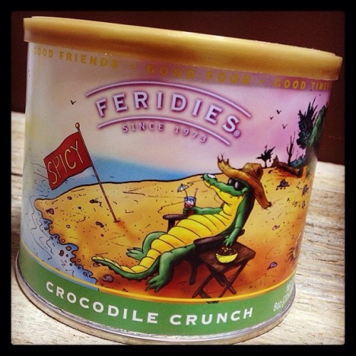 Another #favorite that’s back in rotation: the #crocodilecrunch #party mix from #feridies :: #