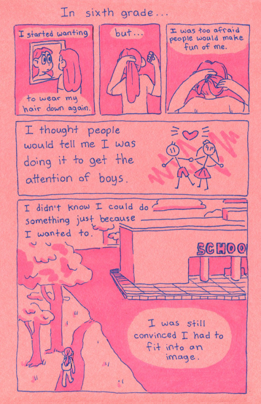 Zine I Made In December And Forgot To Upload Here! Some Thoughts About Myself In Elementary School.