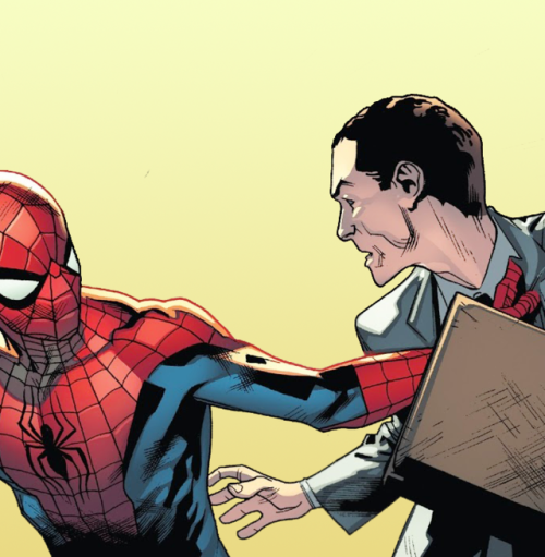 majiinatc:Peter Parker &amp; Harry Lyman in Amazing Spider-Man #790“If you see Pete, tell 