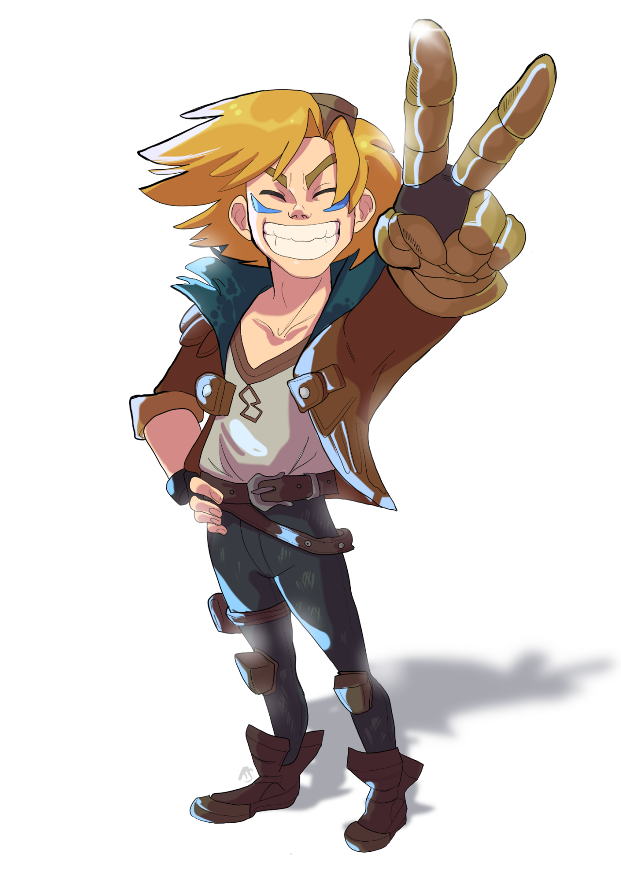 Ezreal tried to jump over a wall, but I was in his mind already to