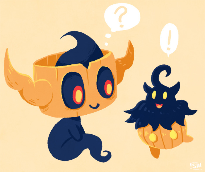 steveholtvstheuniverse:  spooky poke’friends!! 