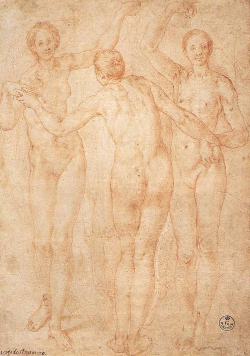 The Three Graces, 1535, Jacopo Pontormo