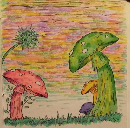 #mushroom-drawing on Tumblr