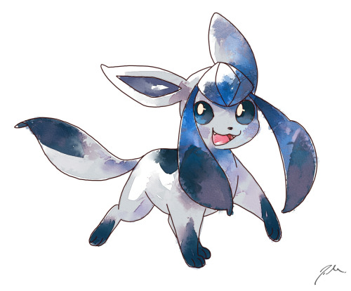 bluekomadori: Eeveelutions So I promised looooooong time ago that I’ll make eeveelutions&rsquo