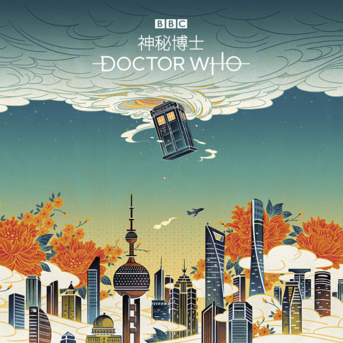 feifeiruan:DOCTOR WHO - IPoster Series: TARDIS X CHINAClient: BBC Studios · Doctor WhoTh