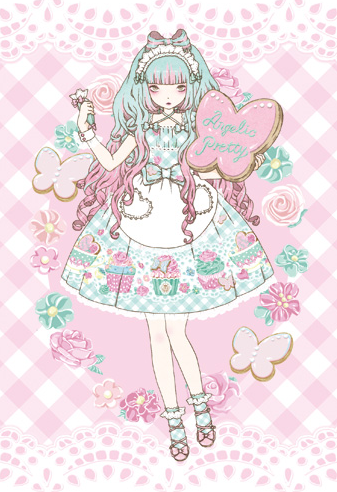 glittertomb:  Kira Imai designs for Angelic Pretty 