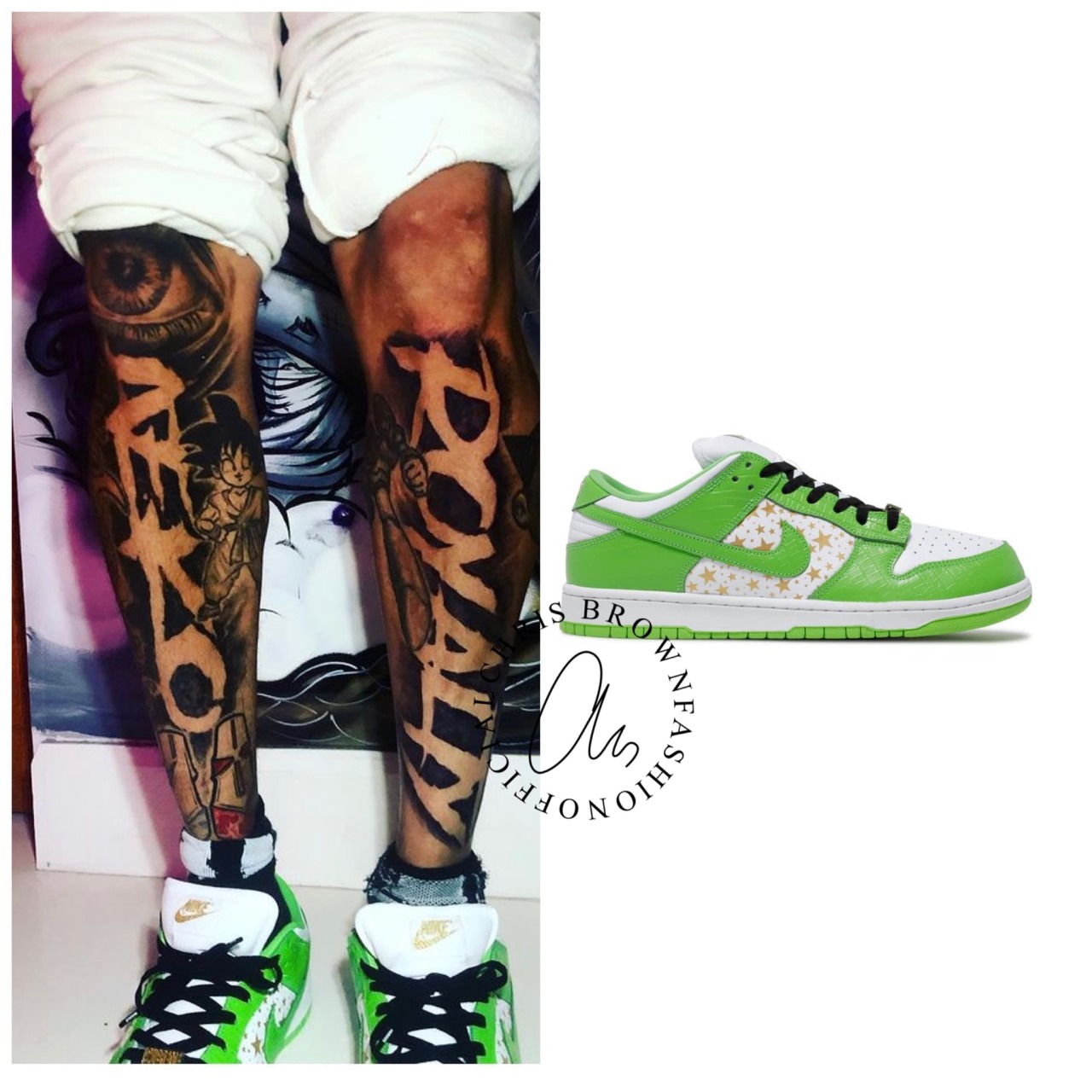 SPOTTED: Chris Brown Rocks Supreme Tracksuit & Sacai LDWaffle Sneakers –  PAUSE Online