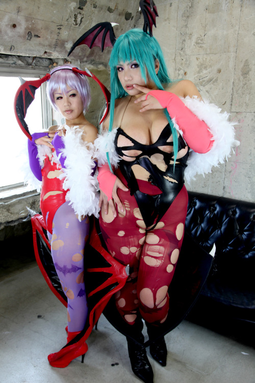 Darkstalkers - Morrigan & Lilith (Chouzuki porn pictures