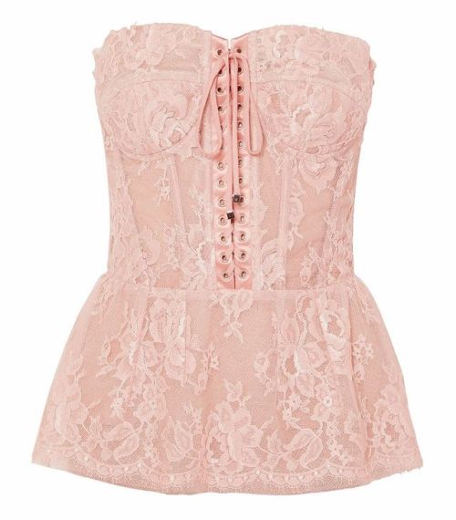 Dolce & Gabbana | Lace bustier peplum top