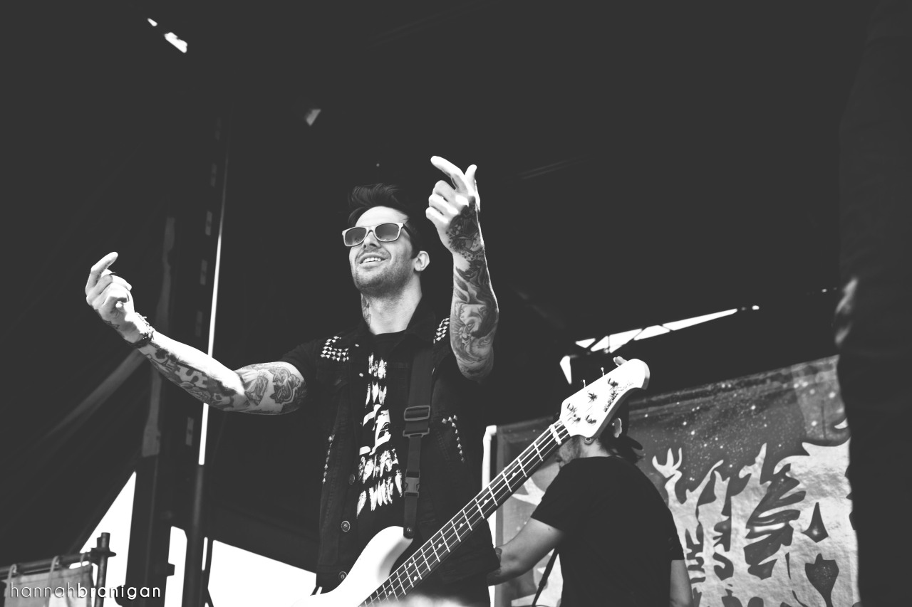 hannahbranigan:  Kalan Blehm of Attila  June 20th, 2013 in Pomona, CA Vans Warped