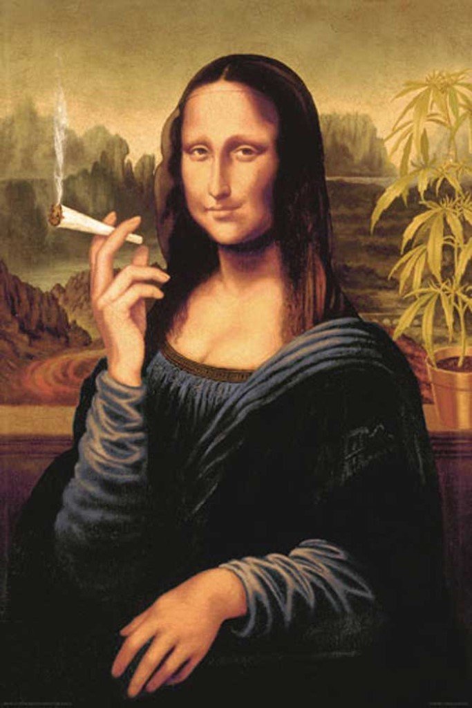 pineconeherb:    Mona Lisa Smoking   