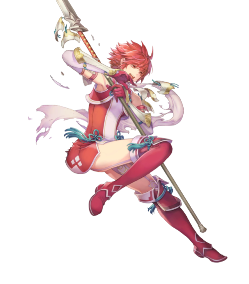 Complete artwork of Hinoka: Warrior Princess for Fire Emblem Heroes by HACCAN