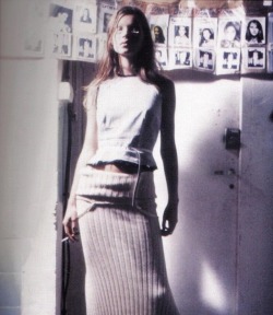 orwell:  Kate Moss in Margiela S/S 1993