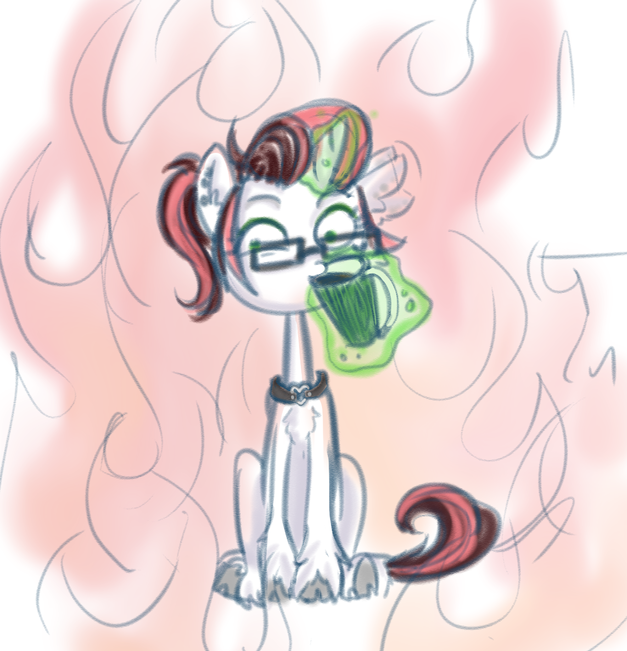 I wanted a new mod blog Icon. This was as much as I could even stand to spoot today