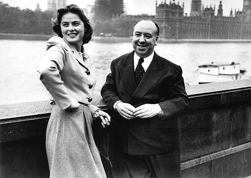 antipahtico:  Ingrid Bergman & Alfred Hitchcock (1948)
