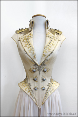 ryansarms:  Couture Corset “The Admiral”