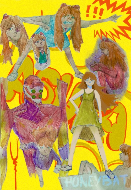 Digitalised Page From My Sketchbook