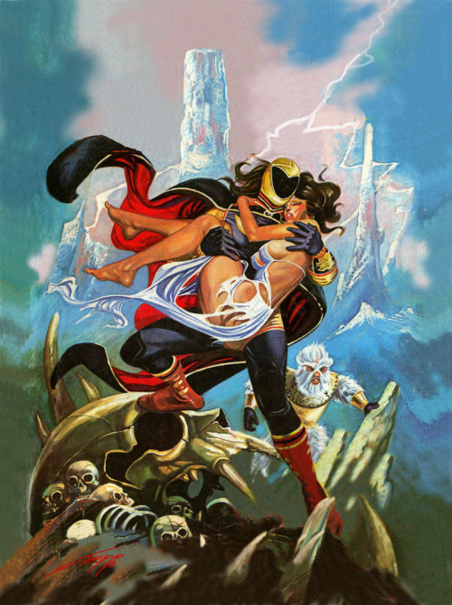 ianbrooks:  Pulp Art Covers by Rafael Gallur In a perfect world, there would be a lot more mystery and noble crime-fighting luchadores. Sadly, we havent reached that pinnacle just yet, but we can get close to it with the the pulp artwork of Rafael Gallur,